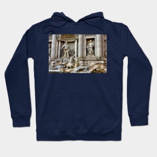 The Trevi Fountain, Neptune, Rome, Italy Hoodie